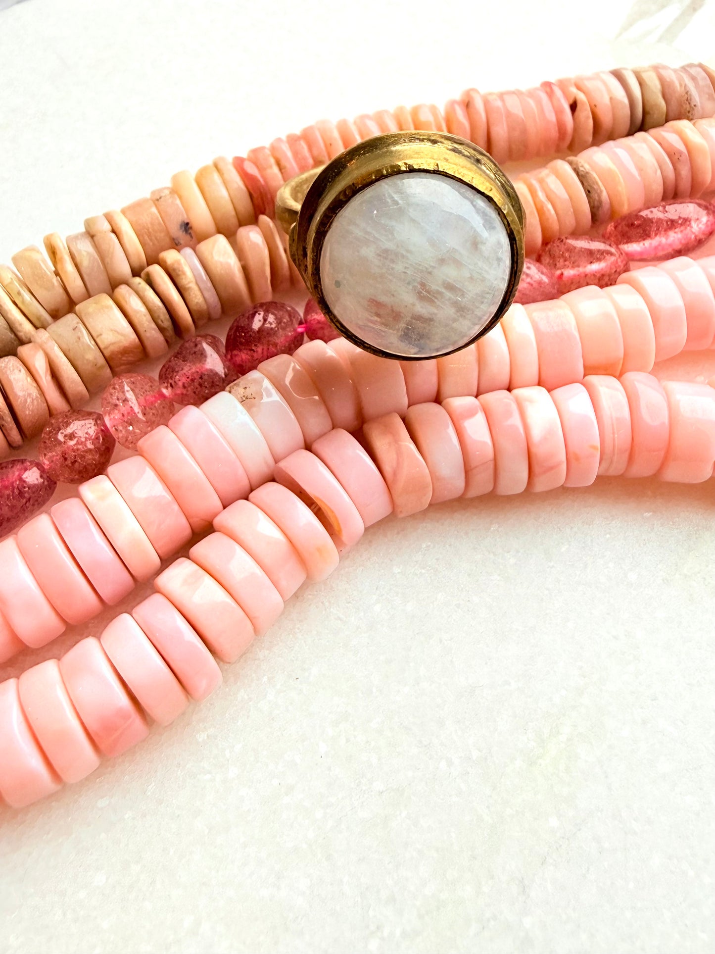 Jaipur Soul: Handmade Moonstone (round)