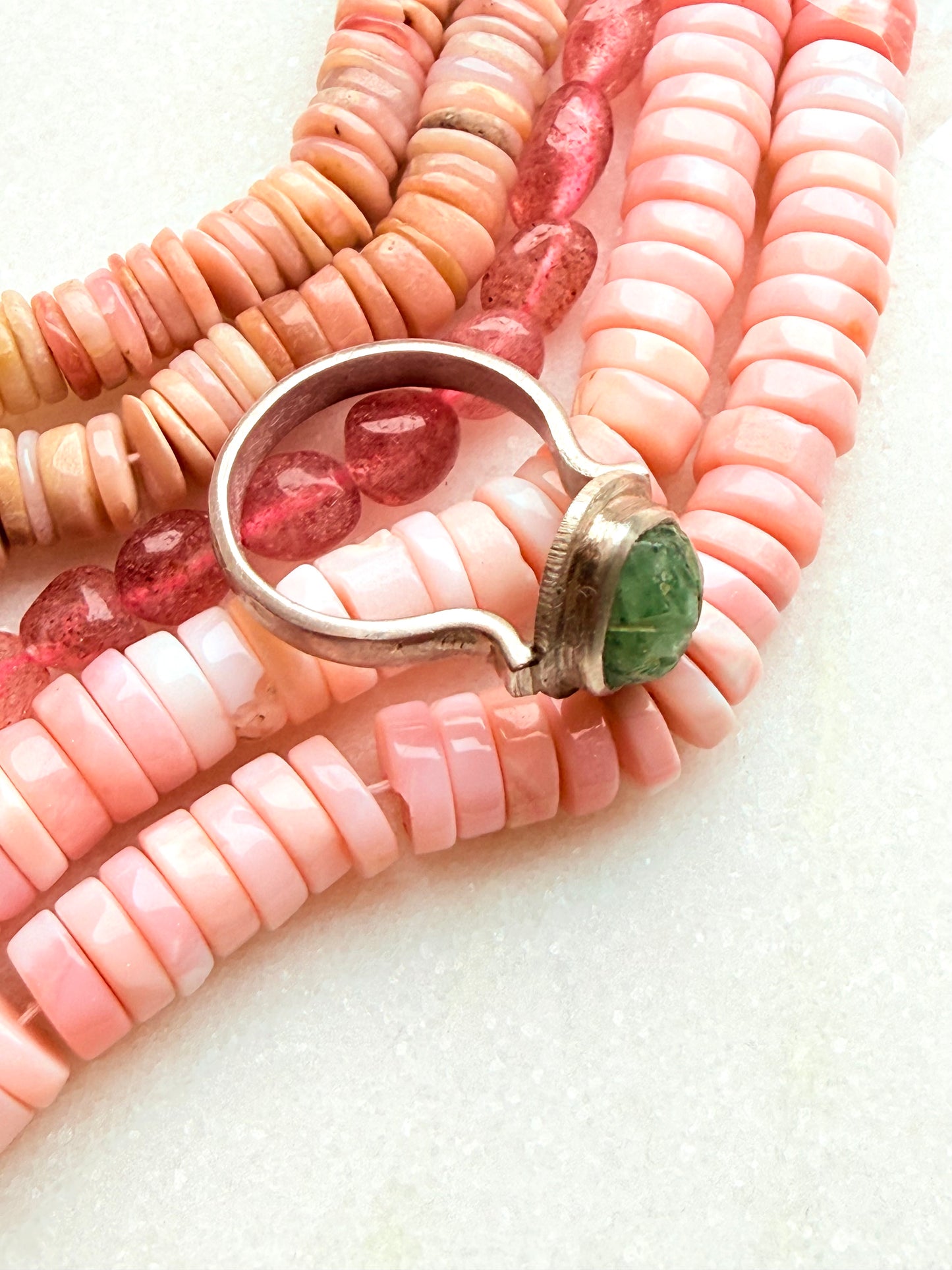 Jaipur Soul: Handcarved Emerald in Silver (4)