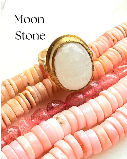 Jaipur Soul: Handmade Moonstone (oval)