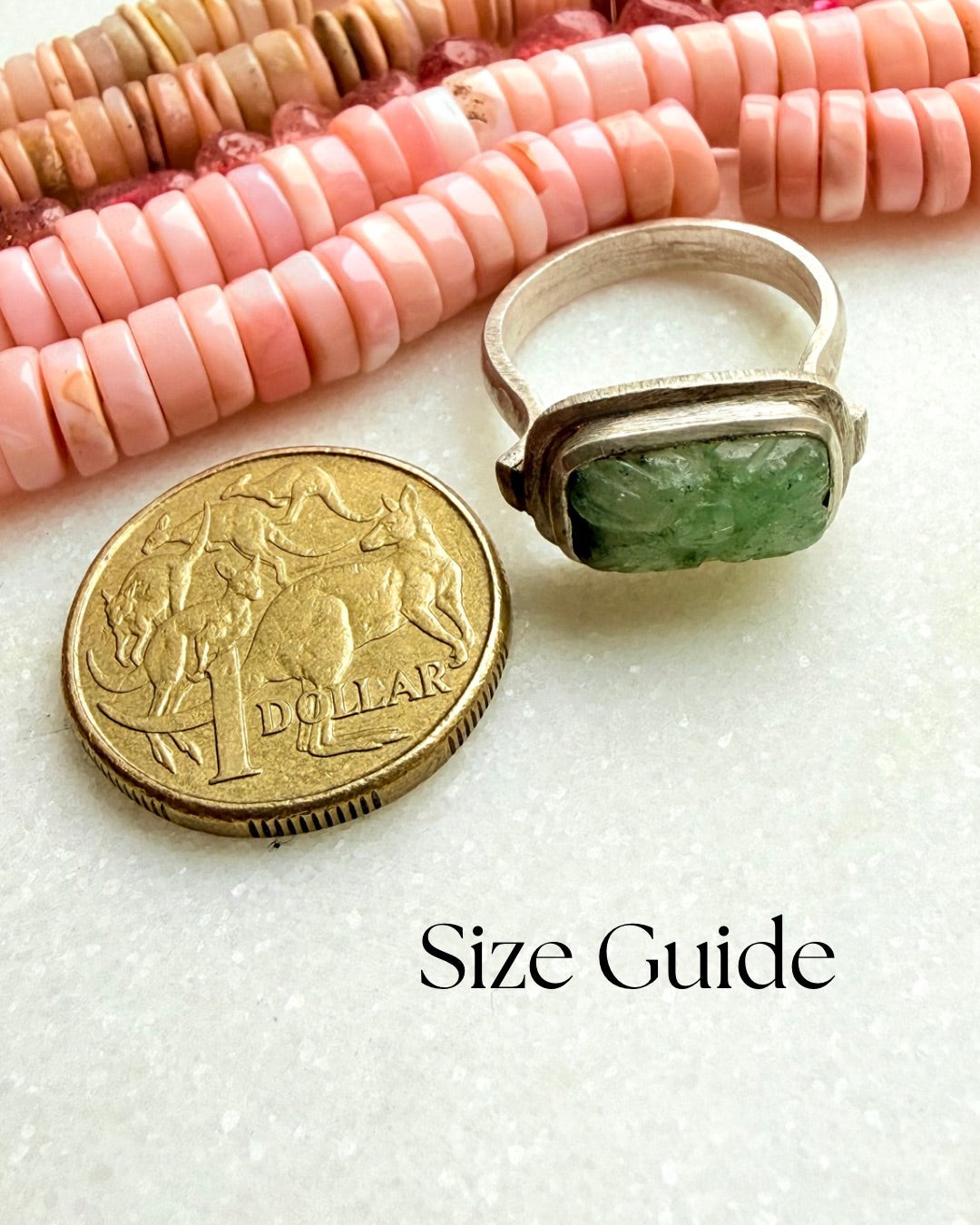 Jaipur Soul: Handcarved Emerald in Silver (3)