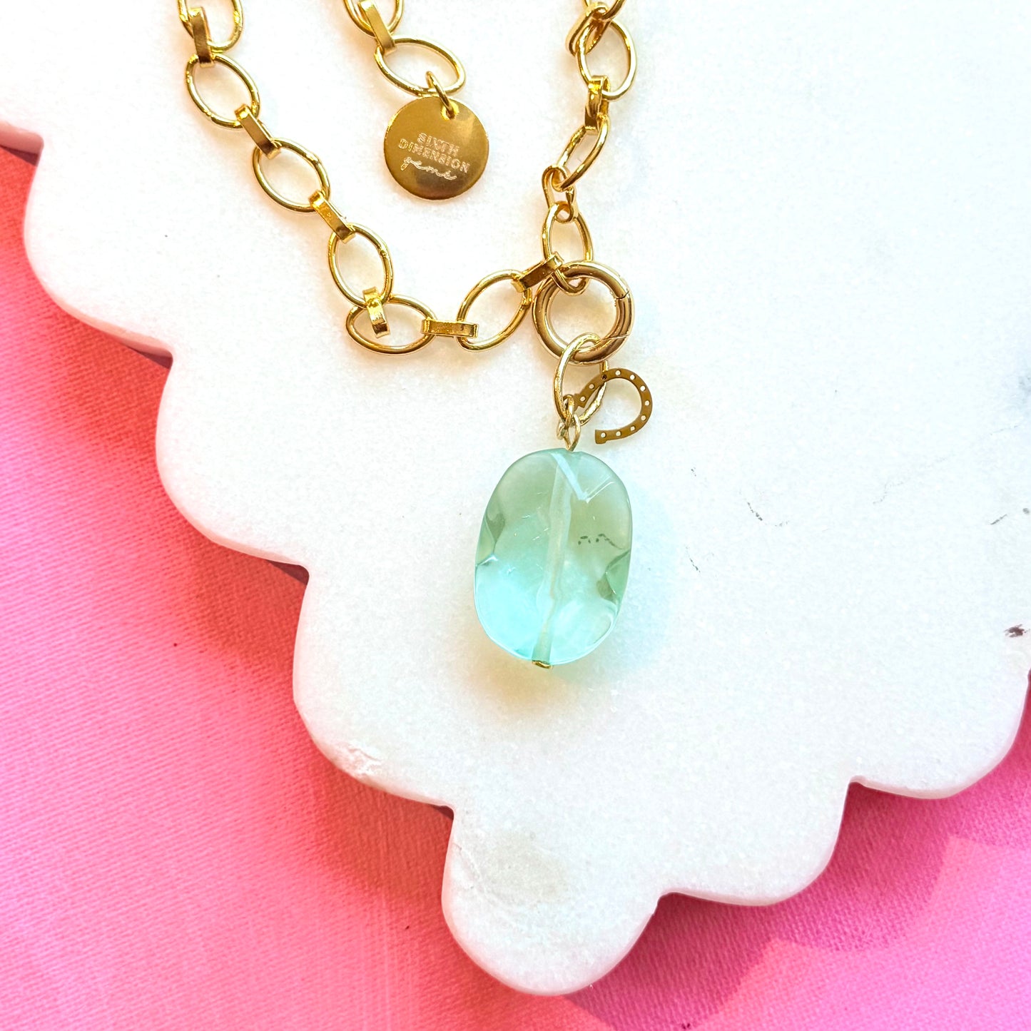 Lucky Prism: Pendants & Chain