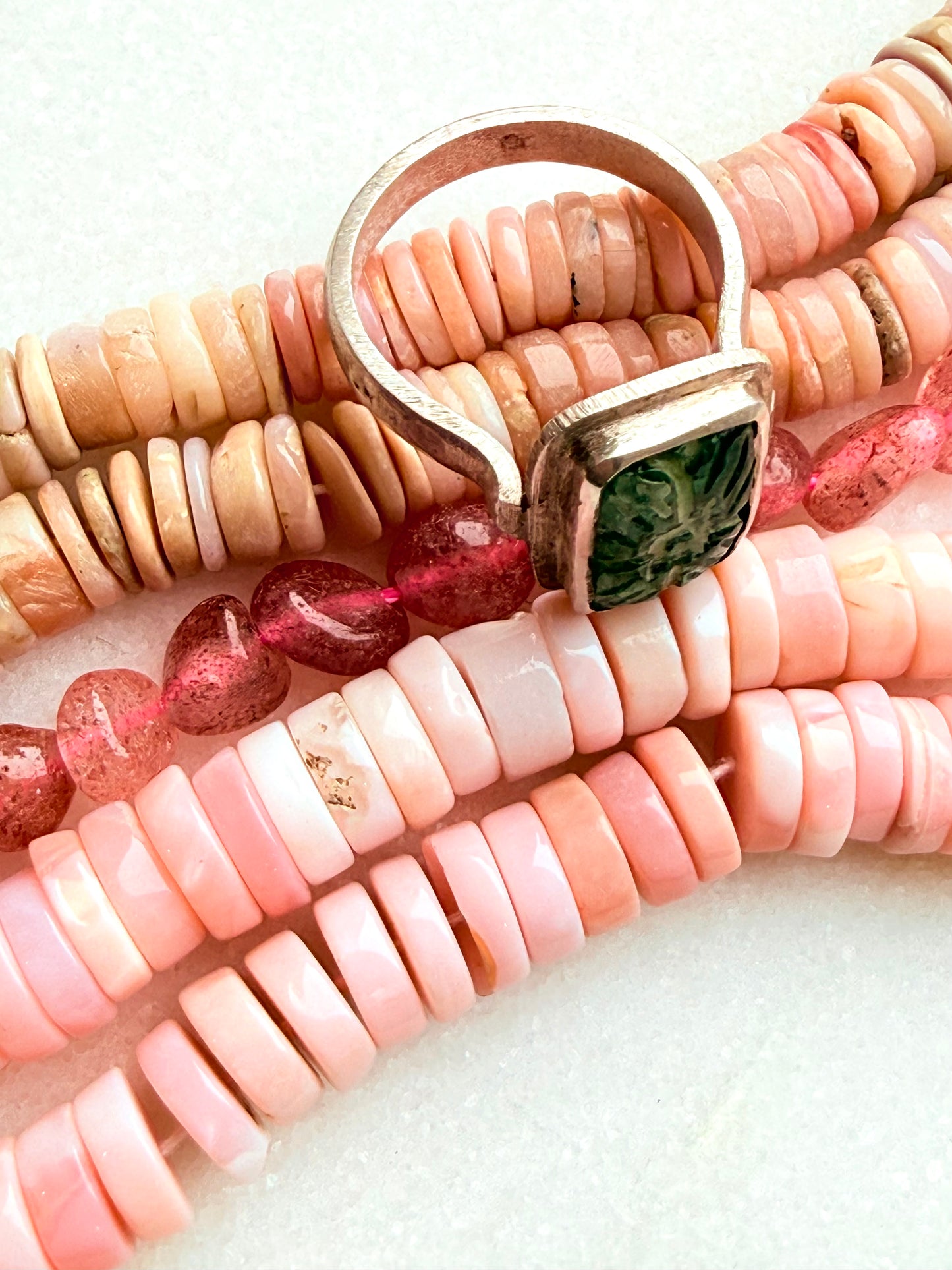 Jaipur Soul: Handcarved Emerald in Silver (1)
