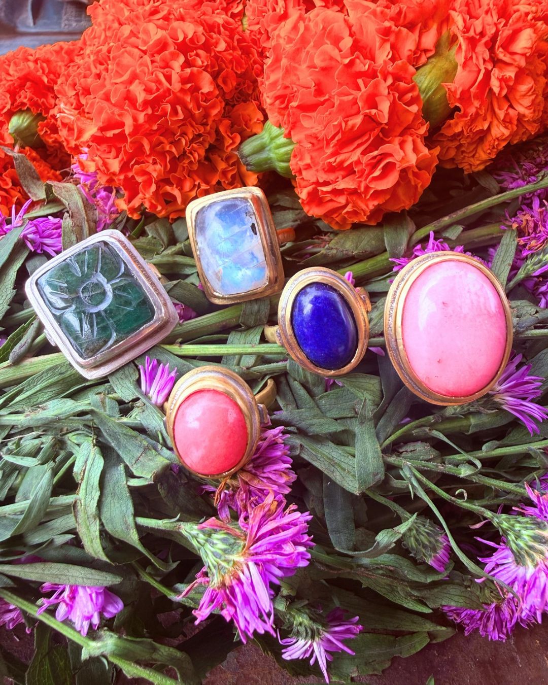 Jaipur Soul: Handmade Moonstone (rectangle)