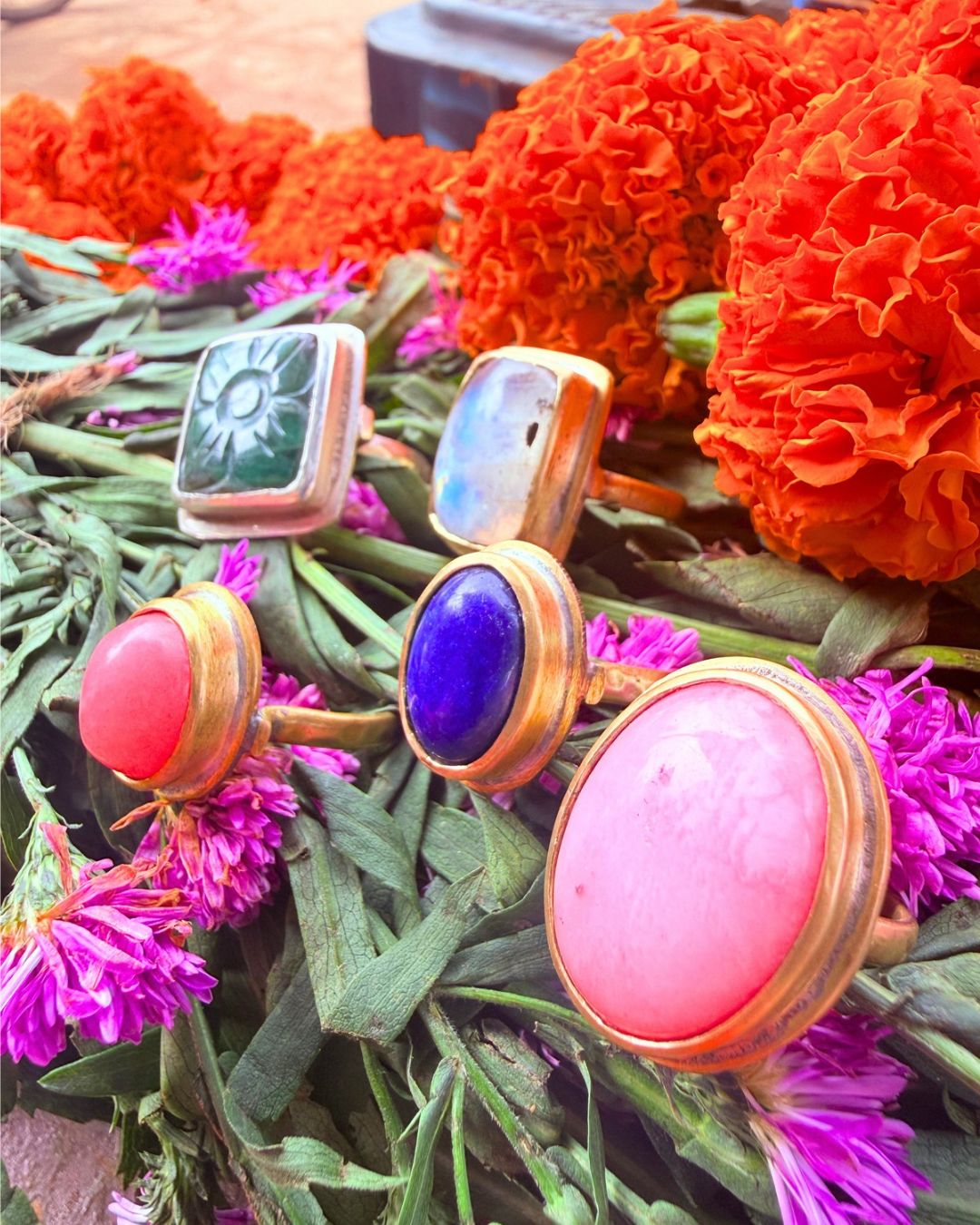 Jaipur Soul: Handmade Moonstone (rectangle)
