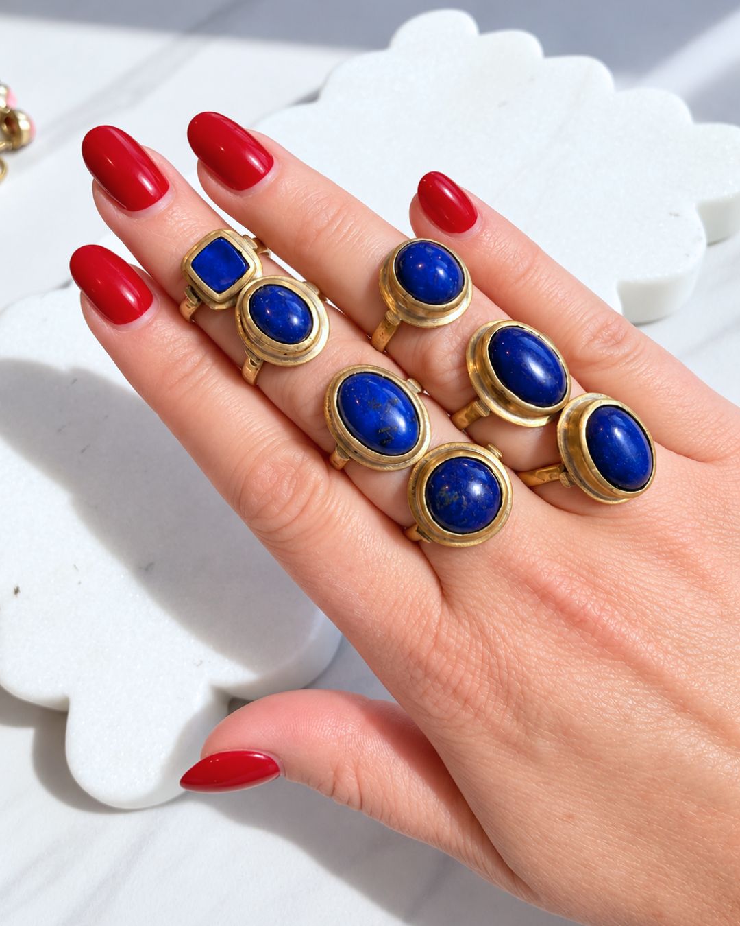 Jaipur Soul: Handmade Lapis Lazuli 1- 5