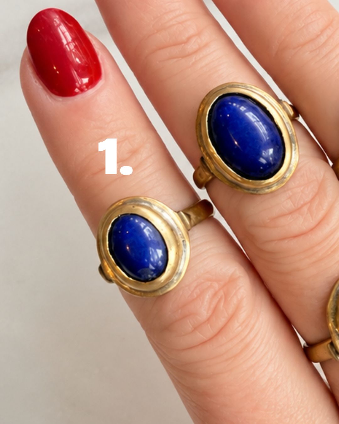 Jaipur Soul: Handmade Lapis Lazuli 1- 5