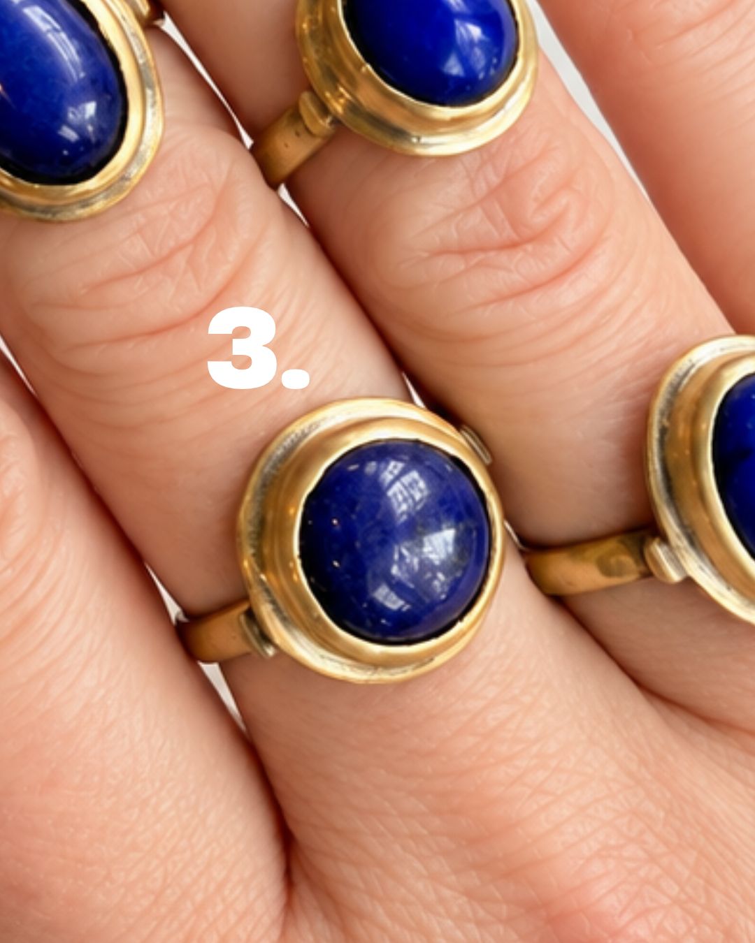 Jaipur Soul: Handmade Lapis Lazuli 1- 5