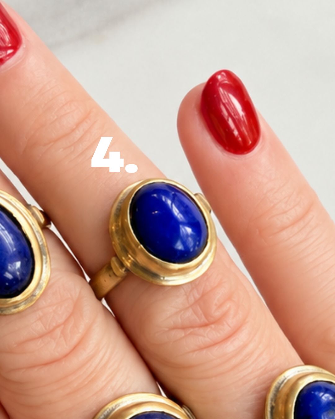 Jaipur Soul: Handmade Lapis Lazuli 1- 5
