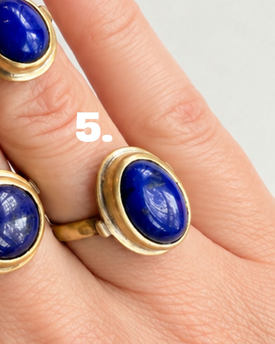 Jaipur Soul: Handmade Lapis Lazuli 1- 5