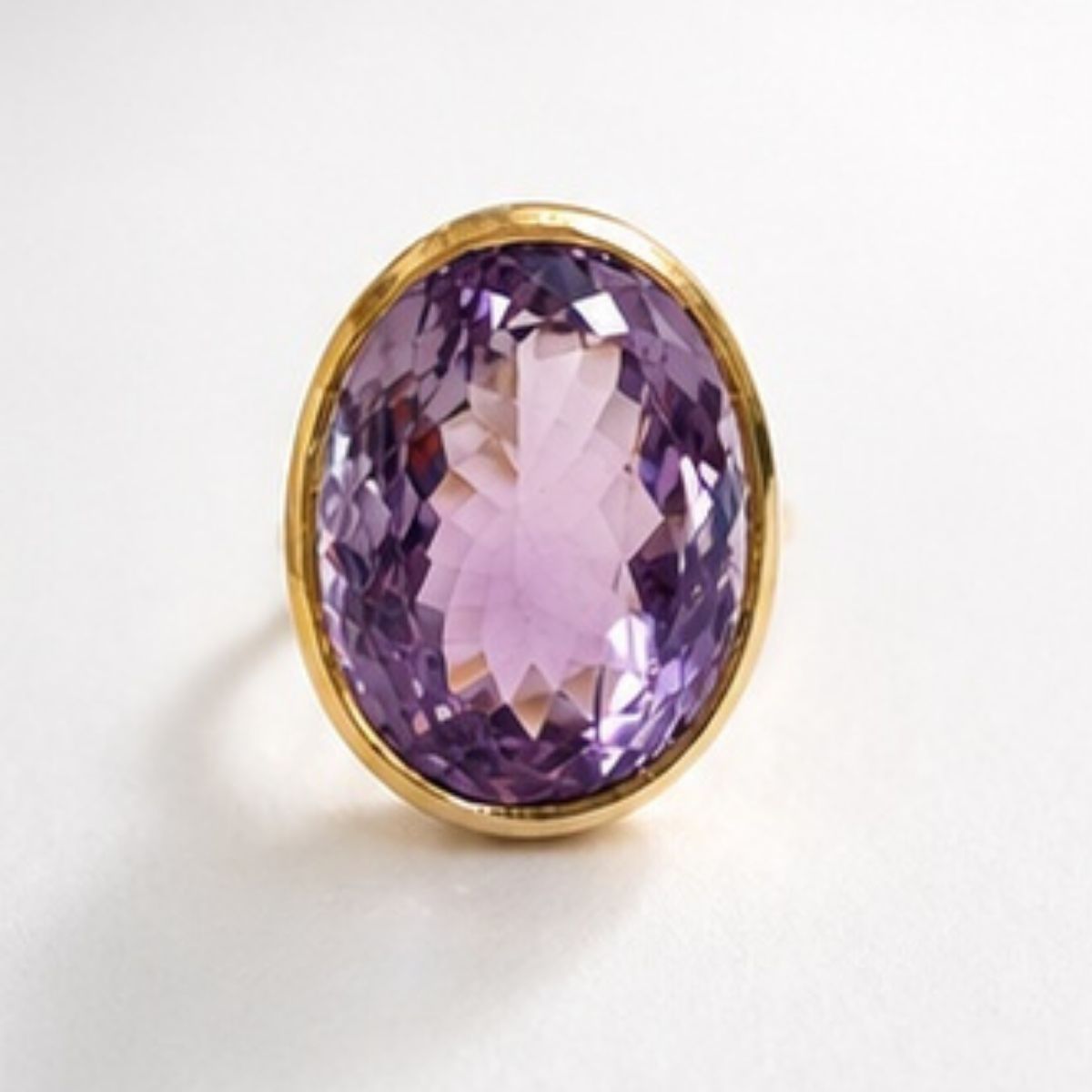 Candy Gem: Amethyst Cocktail Ring