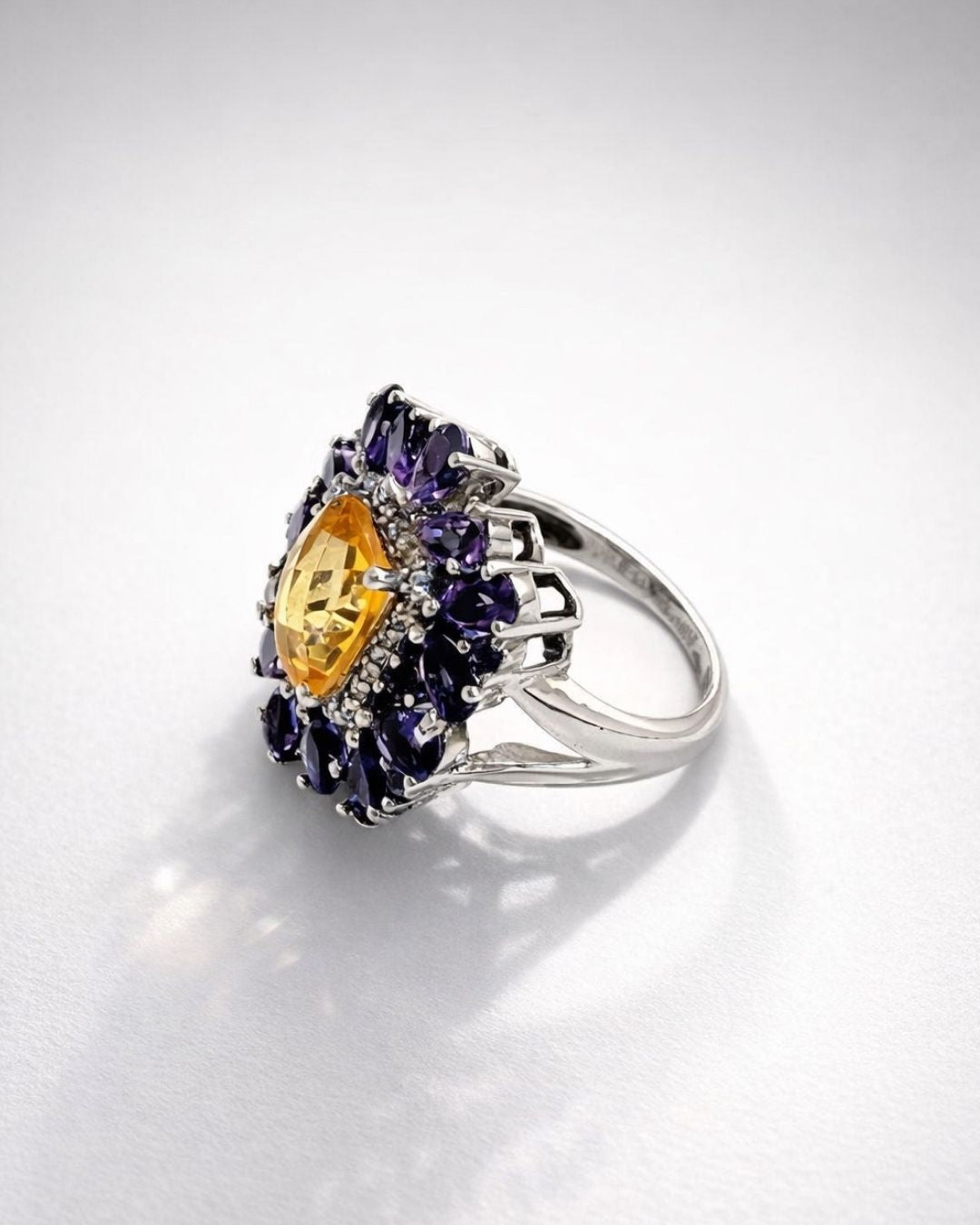 Out Of This World- Garnet/ Pink Topaz Ring