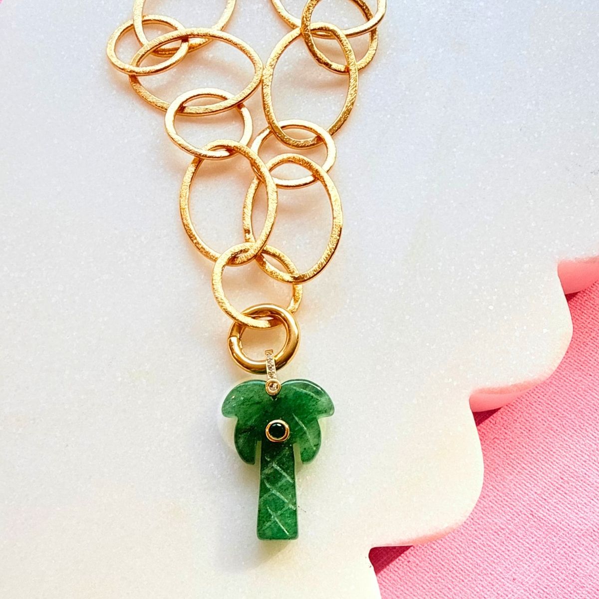 Holiday Living (amazonite): Pendants & Chain
